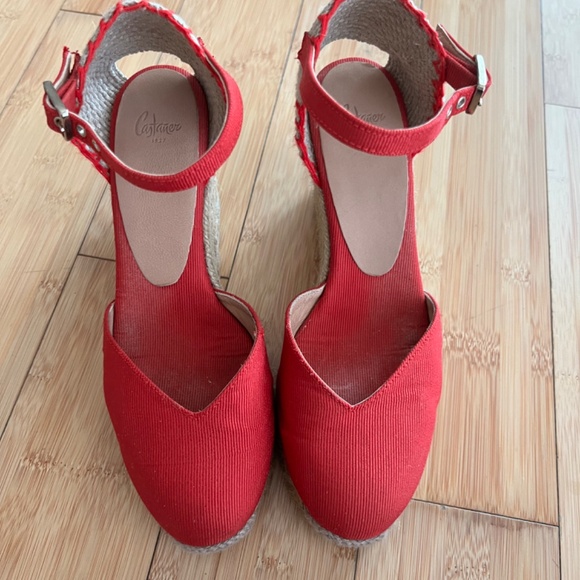 Castaner Red Espadrilles - Picture 2 of 8